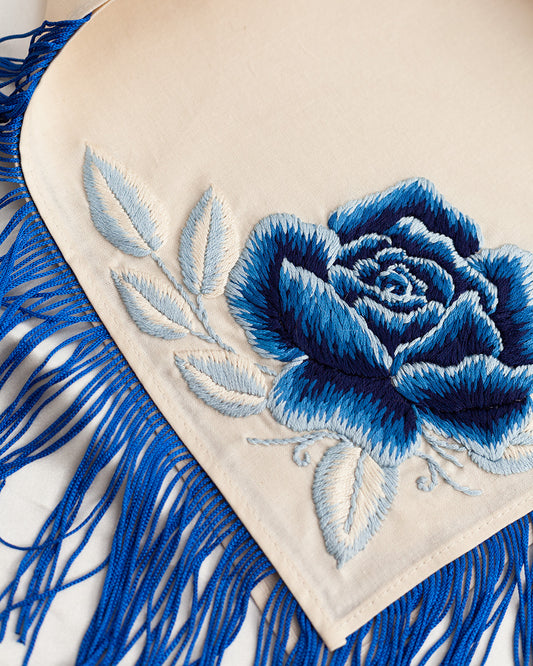 BLUE ROSE Ready to Customize Bandana