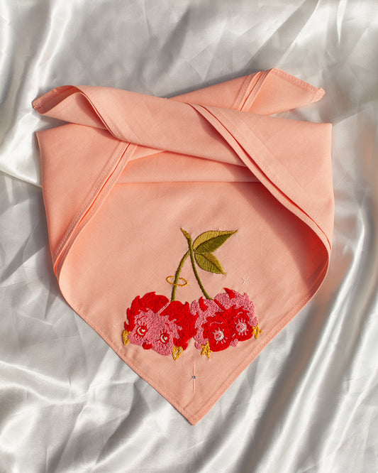 Betty Boop Cherries Ready to Customize Bandana