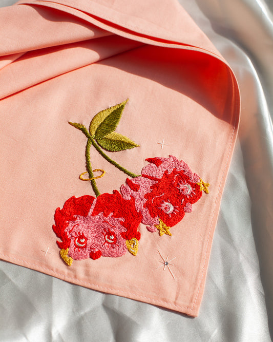 Betty Boop Cherries Ready to Customize Bandana